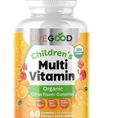 Livegood Çocuklar İçin organik Multivitamin Gummy
